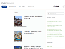 Tablet Screenshot of erugbynews.com